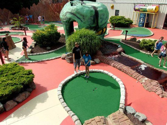 Mini golf Planet Maze